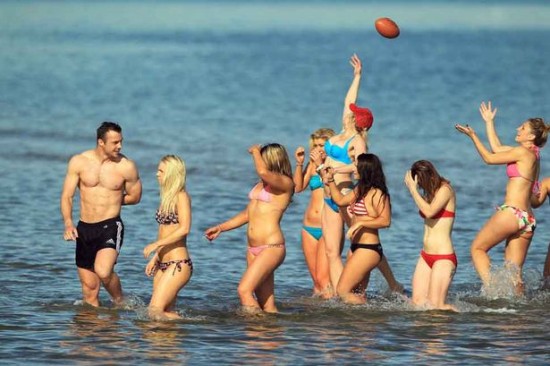 beach football